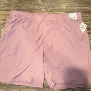 Abound Men's Size XL Purple Lilas Shorts Elastic Waistband Swim Shorts, NWT. 5